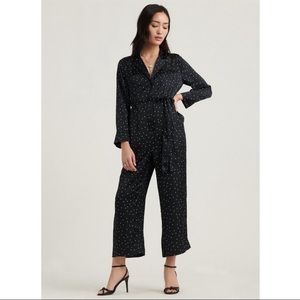 NWT Lucky Brand Silk Jumpsuit